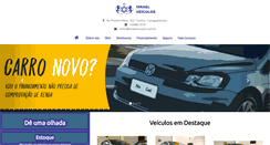 Desktop Screenshot of israelveiculos.com.br